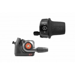 Sturmey Archer TSSS7 7-Speed Twist Shifter with Click Box for SRAM S7 Sturmey Archer TSSS7 7-Speed Twist Shifter with Click Box for SRAM S7