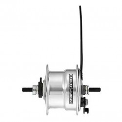 Sturmey Archer Front Hub 70mm Drum Brk 36H Sil Dynamo Sturmey Archer Front Hub 70mm Drum Brk 36H Sil Dynamo