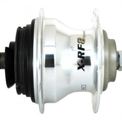 Sturmey Archer Hub 8-Spd W Rotary 28H Sil 175mm Axle Sturmey Archer Hub 8-Spd W Rotary 28H Sil 175mm Axle