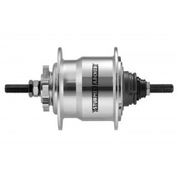 Sturmey Archer Hub 4-Spd Rotary Disc Brk 36H Sil