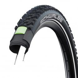 Schwalbe 26 x 2.10 54-559 Smart Sam PLUS Wired PL Tyre – Black/REFLX Schwalbe 26 x 2.10 54-559 Smart Sam PLUS Wired PL Tyre – Black/REFLX