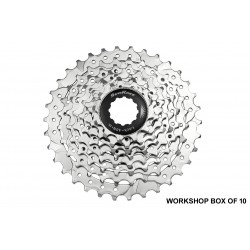 Sunrace CSM668AV 8 Speed Cassette – 11/34T Nickel WORKSHOP BOX OF 10 Sunrace CSM668AV 8 Speed Cassette – 11/34T Nickel WORKSHOP BOX OF 10