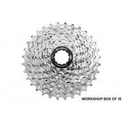 Sunrace CSM969AU 9 Speed Cassette – 11/32T Nickel WORKSHOP BOX OF 10 Sunrace CSM969AU 9 Speed Cassette – 11/32T Nickel WORKSHOP BOX OF 10