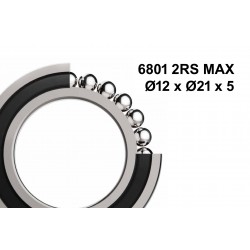 Elvedes 2024078 MAX Sealed Bearing 6801 2RS MAX Elvedes 2024078 MAX Sealed Bearing 6801 2RS MAX