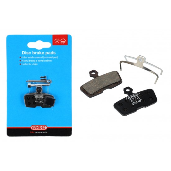 Elvedes 6895 Medium Metallic Disc Brake Pads – Avid Code 2011 Pr Elvedes 6895 Medium Metallic Disc Brake Pads – Avid Code 2011 Pr