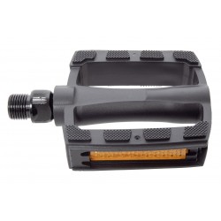 D2O BULK Junior Resin Platform Pedals – Black 9/16 inch Pair