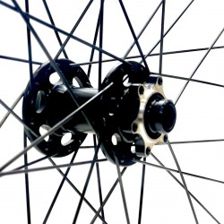 CD Wheel Mach1 27.5 Front Wheel – Sealed M12 Bolt-Thru Hub / Gravel Disc Rim – Black