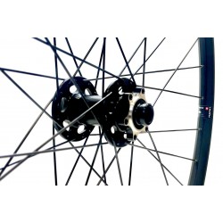 CD Wheel Mach1 27.5 Front Wheel – Sealed M12 Bolt-Thru Hub / Gravel Disc Rim – Black