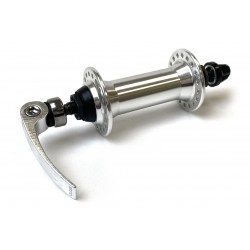 CD Front QR Hub 14Gx36H, Silver *Cup & Cone*