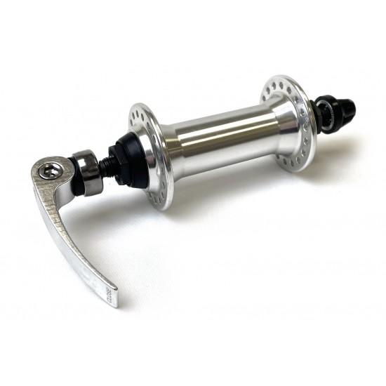 CD Front QR Hub 14Gx36H, Silver *Cup & Cone* CD Front QR Hub 14Gx36H, Silver *Cup & Cone*