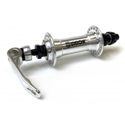 Front QR Hub 14Gx36H, Silver *Cup & Cone* UNION Branded Front QR Hub 14Gx36H, Silver *Cup & Cone* UNION Branded