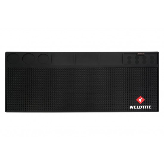 Weldtite Rubber Workshop Mat with Magnet – LARGE 81cm x 36cm Weldtite Rubber Workshop Mat with Magnet – LARGE 81cm x 36cm