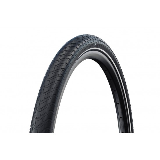 Schwalbe 14 x 2.00 50-254 Motion Big Apple Wired Tyre – Black/REFLEX