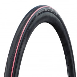 Schwalbe 700 x 25c 25-622 Lugano Wired AL Tyre – Blk/Red