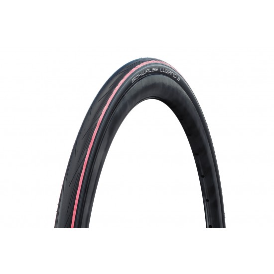 Schwalbe 700 x 25c 25-622 Lugano Wired AL Tyre – Blk/Red Schwalbe 700 x 25c 25-622 Lugano Wired AL Tyre – Blk/Red