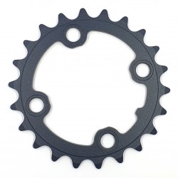 CD ALLOY MTB Chainring – Black, 22T, 4 Bolts, 64mm BCD CD ALLOY MTB Chainring – Black, 22T, 4 Bolts, 64mm BCD