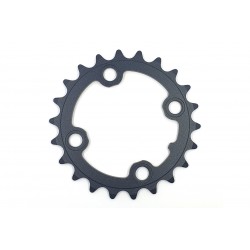 CD ALLOY MTB Chainring – Black, 22T, 4 Bolts, 64mm BCD