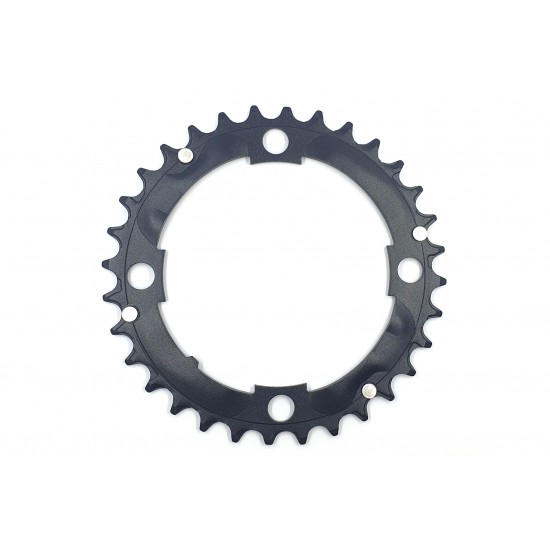 CD ALLOY MTB Chainring – Black, 32T, 4 Bolts, 104mm BCD
