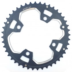 CD ALLOY MTB Chainring – Black, 44T, 4 Bolts, 104mm BCD CD ALLOY MTB Chainring – Black, 44T, 4 Bolts, 104mm BCD