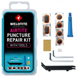 Weldtite Airtite Puncture Repair Kit with Tools EACH Weldtite Airtite Puncture Repair Kit with Tools EACH