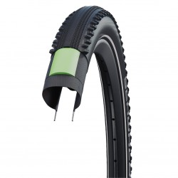 Schwalbe 27.5 x 2.00 50-584 Hurricane Wired DD GreenGuard Tyre – Black Schwalbe 27.5 x 2.00 50-584 Hurricane Wired DD GreenGuard Tyre – Black