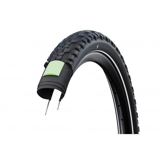 Schwalbe 27.5 x 2.60 65-584 Johnny Watts Plus Wired Tyre – Black/Reflex