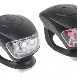 M-WAVE 220640 Cobra IV Light Set – Black M-WAVE 220640 Cobra IV Light Set – Black