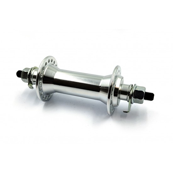 CD Front Nutted Road Hub 14Gx36H, 5/16 Axle, Silver SEALED BEARING CD Front Nutted Road Hub 14Gx36H, 5/16 Axle, Silver SEALED BEARING