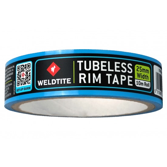Weldtite 25mm Tubeless Rim Tape for Road & Gravel Weldtite 25mm Tubeless Rim Tape for Road & Gravel