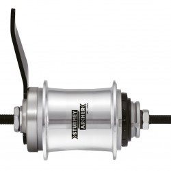 Sturmey Archer A2C L Coaster Brake Hub 2-Spd Automatic 36H Silver