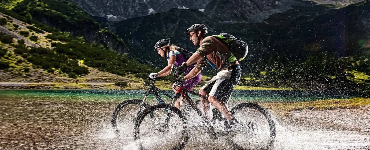 Cyclists riding outdoors — bikes, parts and accessories from Bike House London