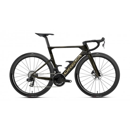 Orbea ORCA AERO M21e LTD (60) Magic Gold C. View - Titanium (Gloss) Orbea ORCA AERO M21e LTD (60) Magic Gold C. View - Titanium (Gloss)
