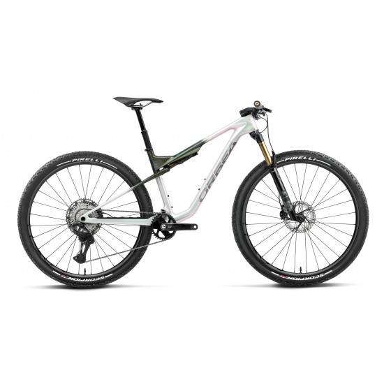 Orbea OIZ M-PRO (L) Iris White - Seaweed Carbon View (Gloss) Orbea OIZ M-PRO (L) Iris White - Seaweed Carbon View (Gloss)