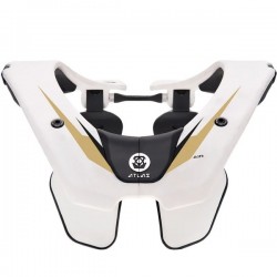 Atlas Air White Gold Neck Brace