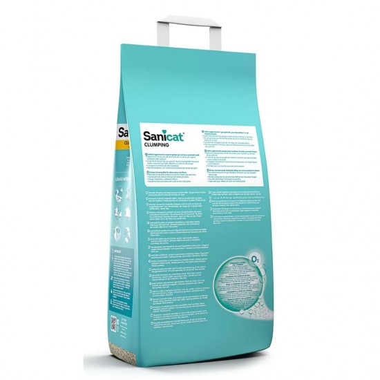 Sanicat Clumping Cat Litter, 16L. £15.00 Sanicat Clumping Cat Litter, 16L. £15.00